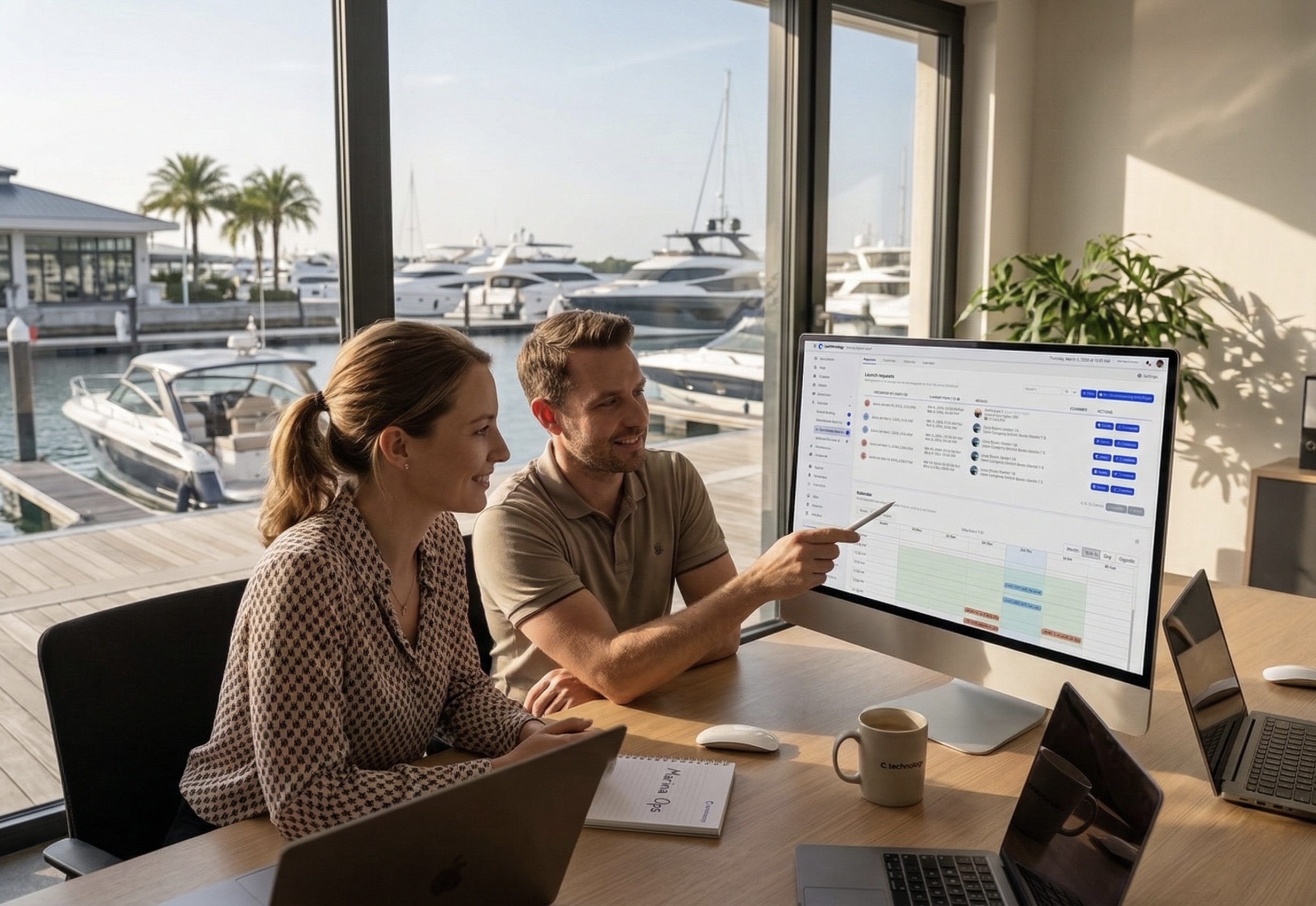 Water in / water out coordination